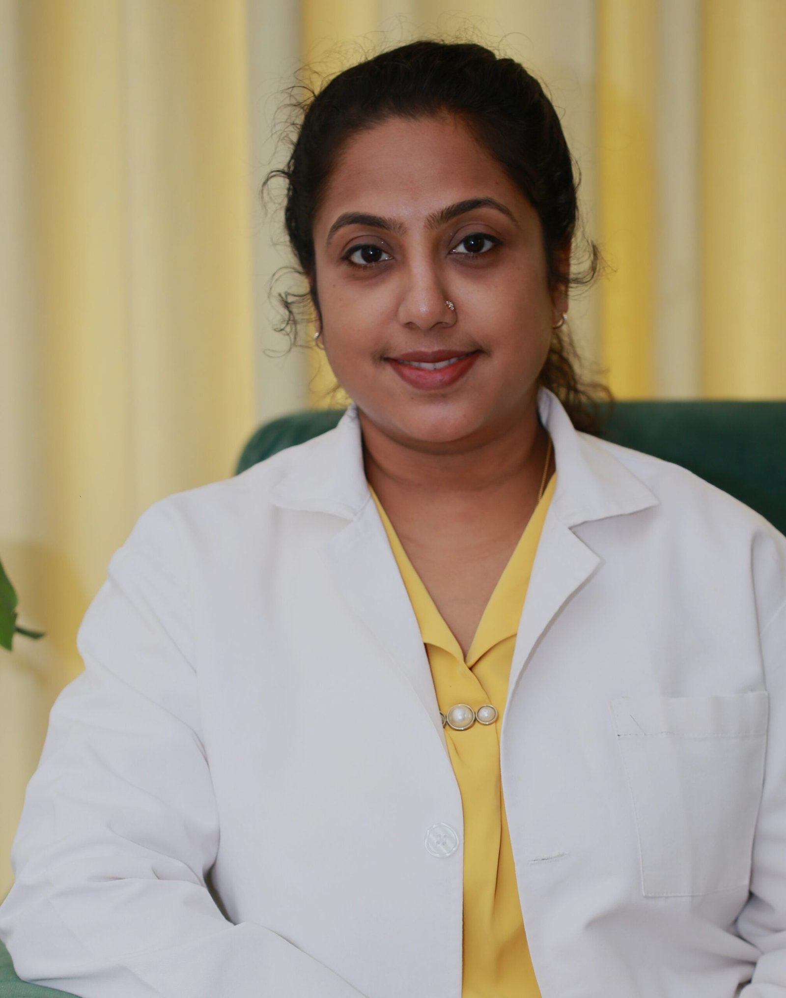 Portrait of Dr. Greeshma V Shiam